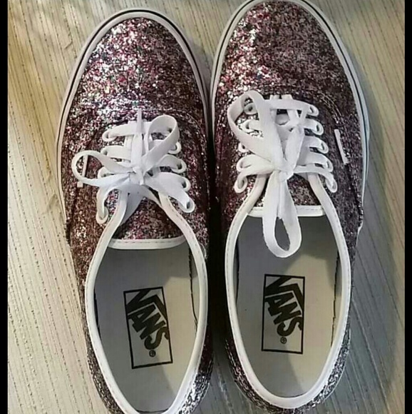 vans Shoes - Size 8 sparkly vans